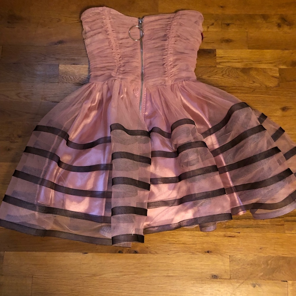 Betsey Johnson Strapless Tulle Dress